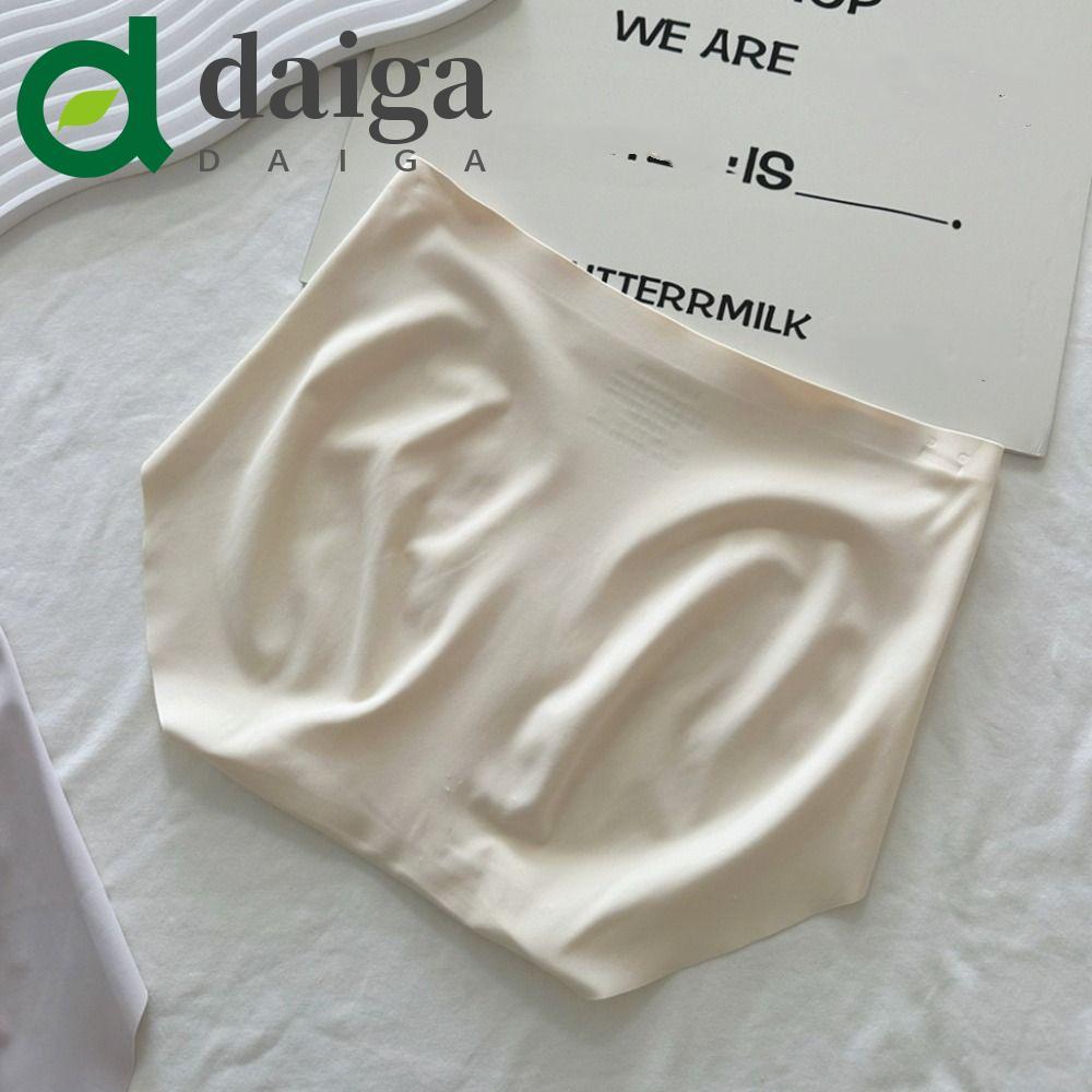 Cuecas Anti-Constrangimento DAIGA , Roupa Íntima Invisível Fitness Sem Costura De Seda Gelada ,