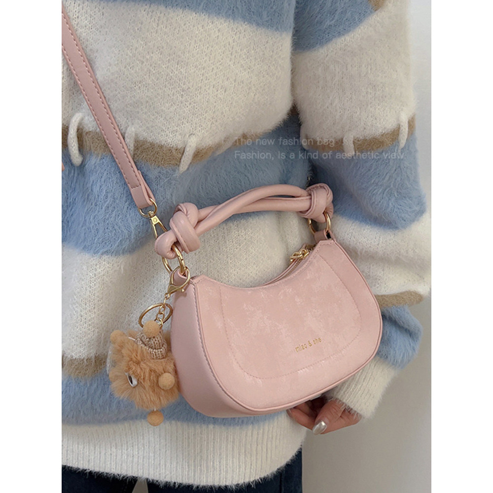 bolsa transversal feminino bolsa feminina Bolsa feminina nicho francês outono inverno bolsas de venda quente