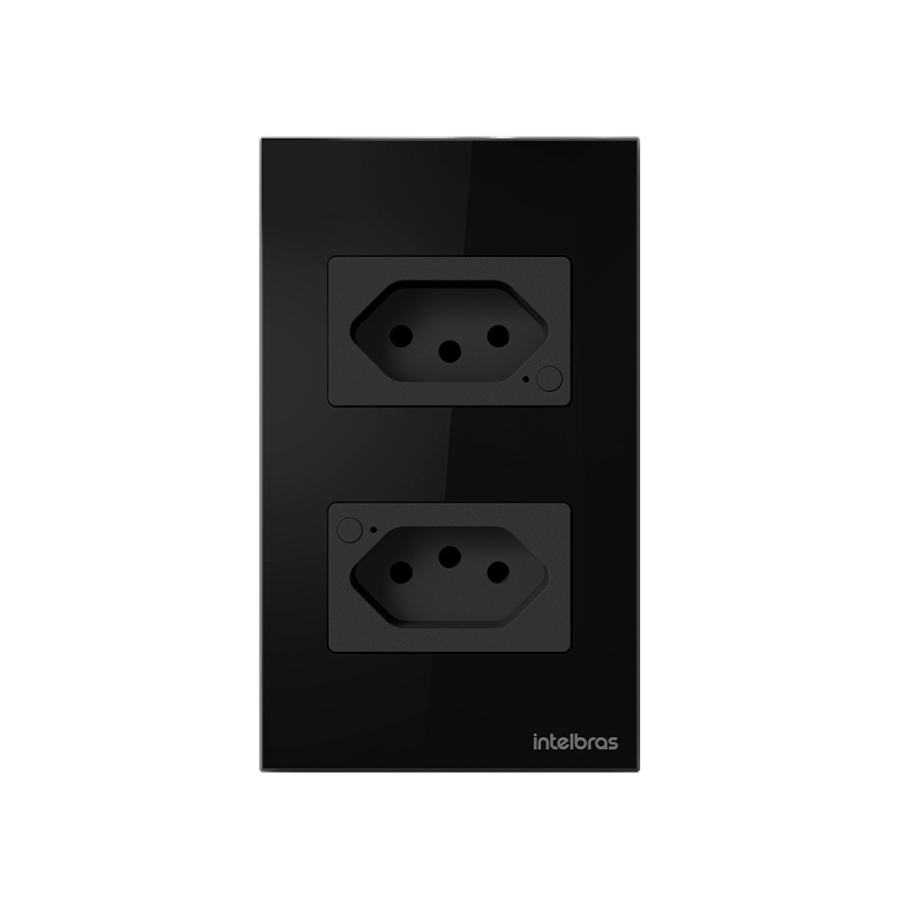 Tomada Inteligente Wi-FI ETW 1002 Intelbras Preto