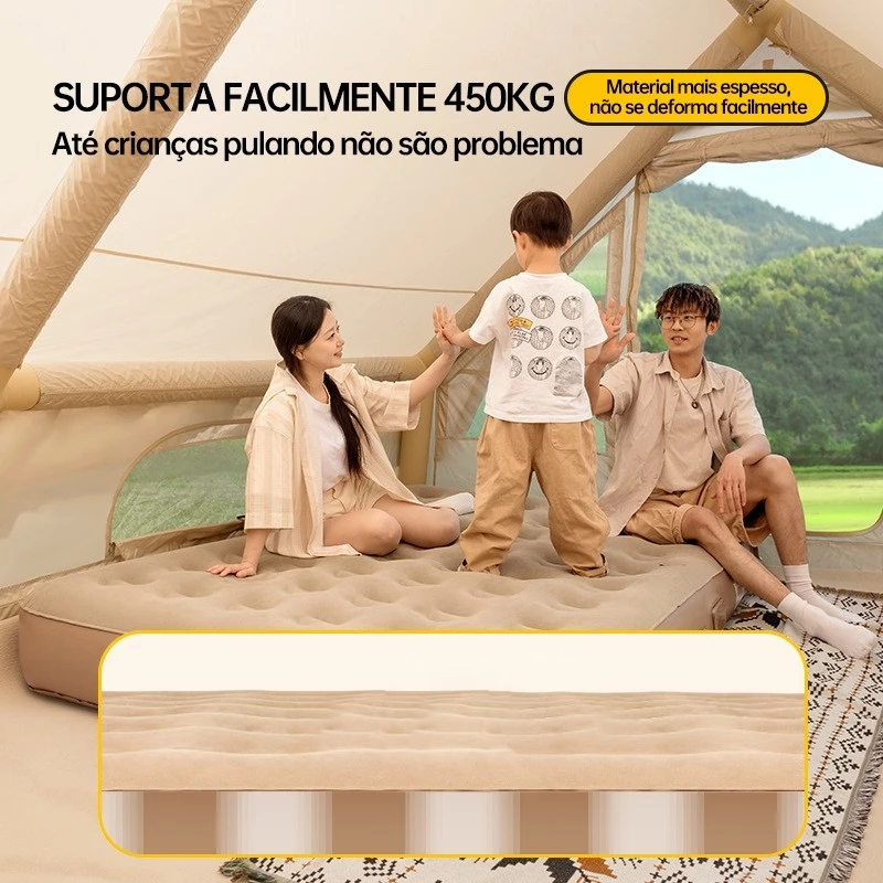 Colchão Inflável Automático Com Bomba Embutida Glampture para Camping — foto 7
