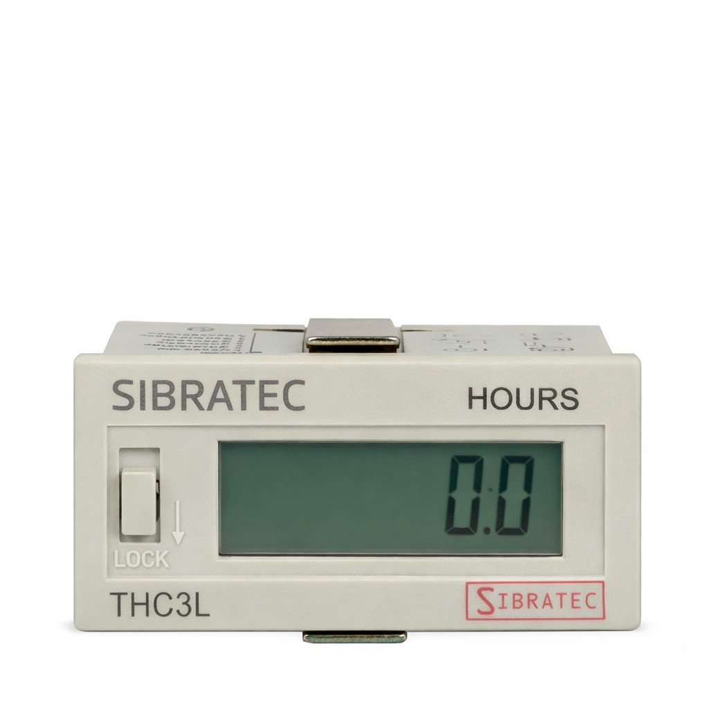 HORIMETRO THC3L DIGITAL GATILHO CONTATO SECO SIBRATEC