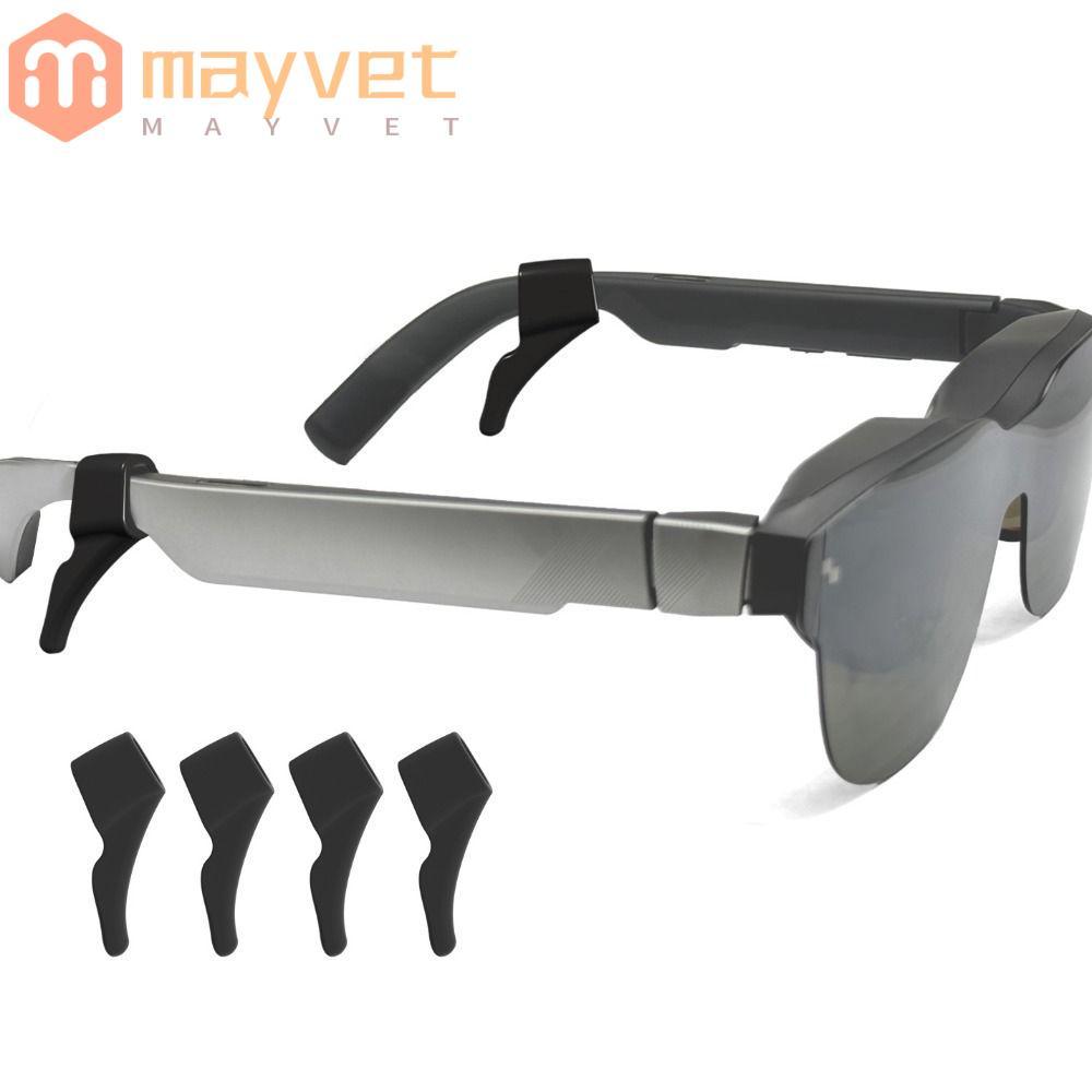 Conjunto De 4 Peças De Gancho De Orelha MAYVET , Silicone Elástico , Para Meta/Neo/Xreal/Thunderbird Air4
