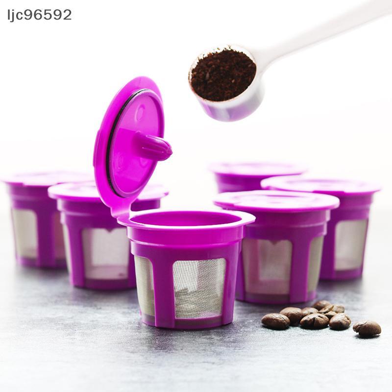 [ljc] Copos K Reutilizáveis Para Keurig-Cafeteiras De Ajuste Universal 1.0 E 2.0-Filtros De Café Kcups Recarregáveis [BR