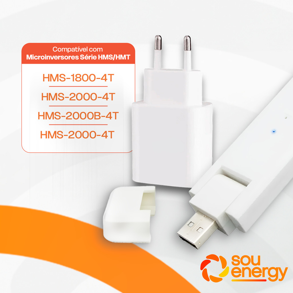 Interface Monitoramento Hoymiles DTU-Lite-S Wi-Fi Séries HMS HMT — imagem 2 de 2