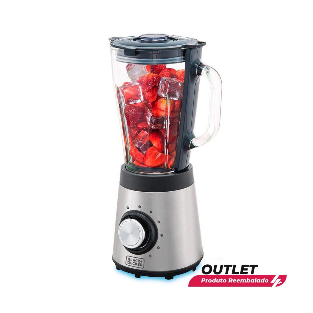 Usado/Reembalado: Liquidificador L7000G Black Decker Gourmand Gris 700W