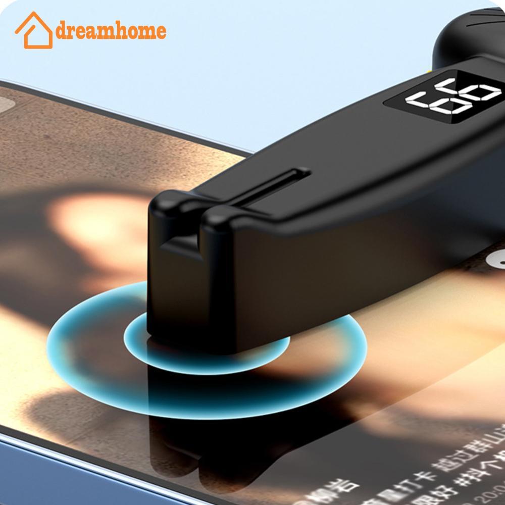 DREAMHOME Controle Remoto Página Turner Bluetooth-Compatível 5.3 Câmera Obturador Auto Clicker Tela Do Telefone Disposit