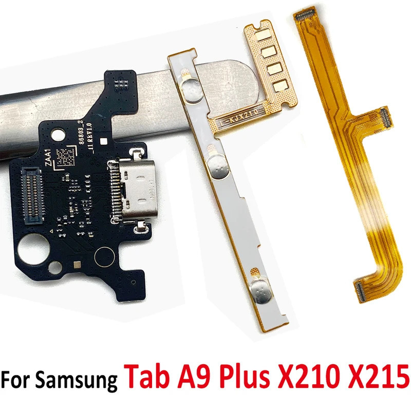 Para Samsung Tab A9 Plus X210 X215 Placa-Mãe FPC Conector da Placa Principal Cabo Flexível de Carregamento USB Cabo Flex