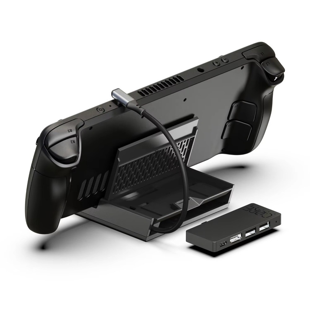 Savage Raven by Skull & Co. OneDock DeX Dock Station Hub USB C para Rog Xbox Ally /X , ROG Ally/X , Steam Deck