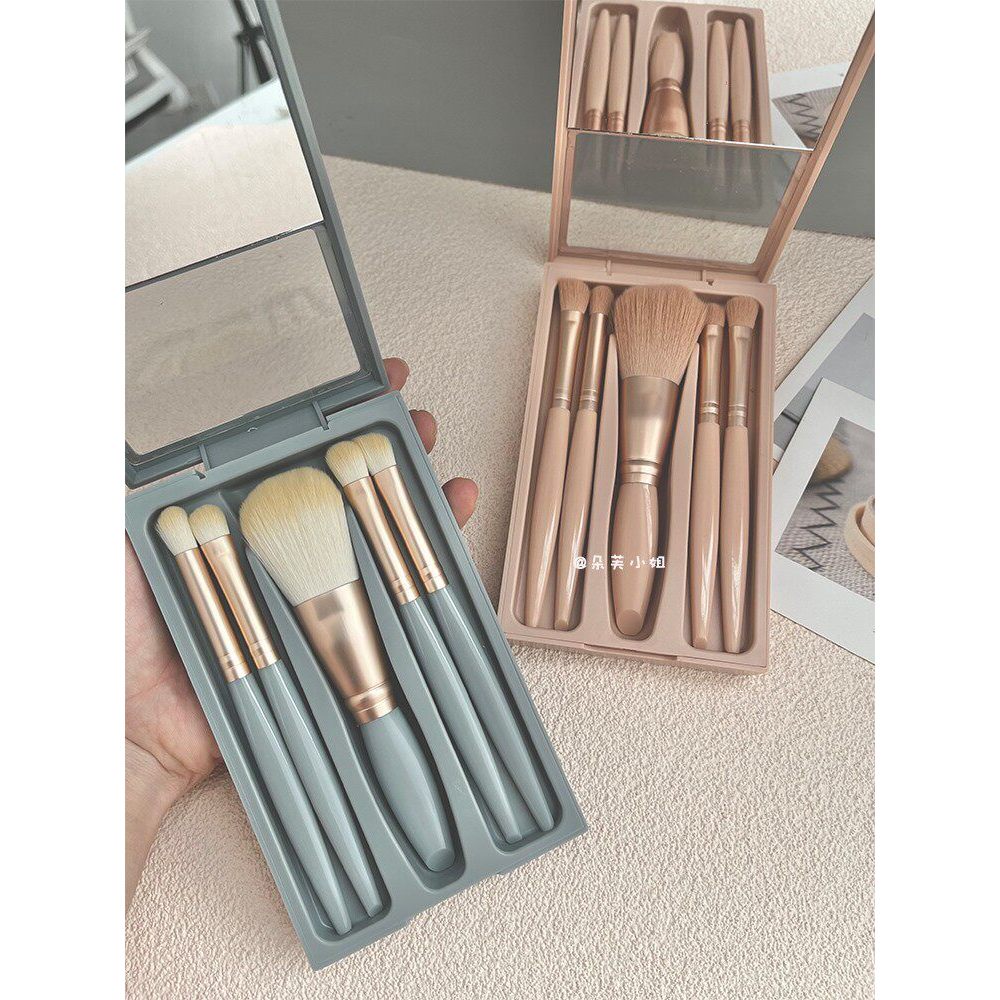 kit pincel maquiagem kit pincel maquiagem profissional Mini conjunto de pincéis de maquiagem portátil, conjunto completo