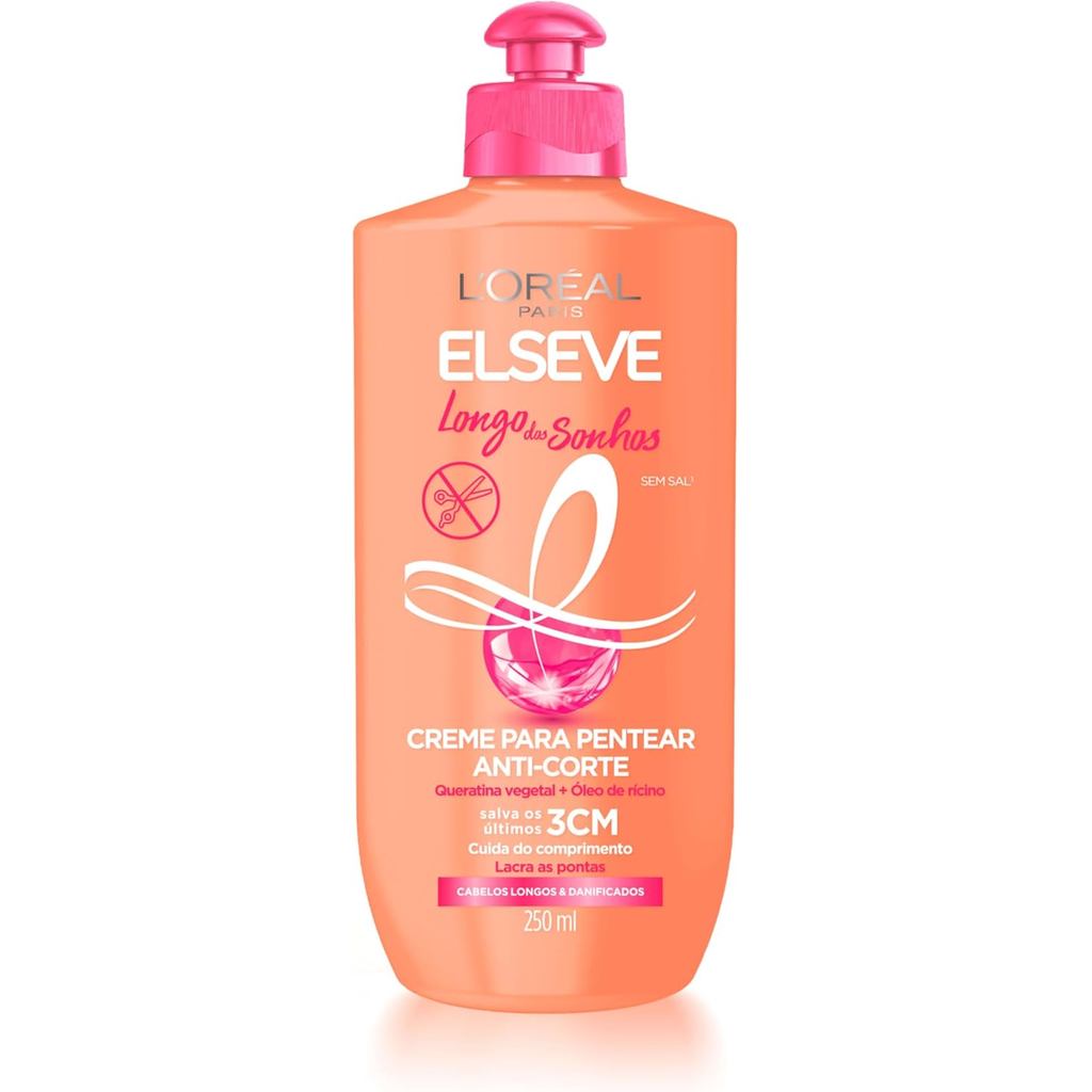 Creme de Pentear L'Oréal Paris Elseve Longo dos Sonhos 250ml