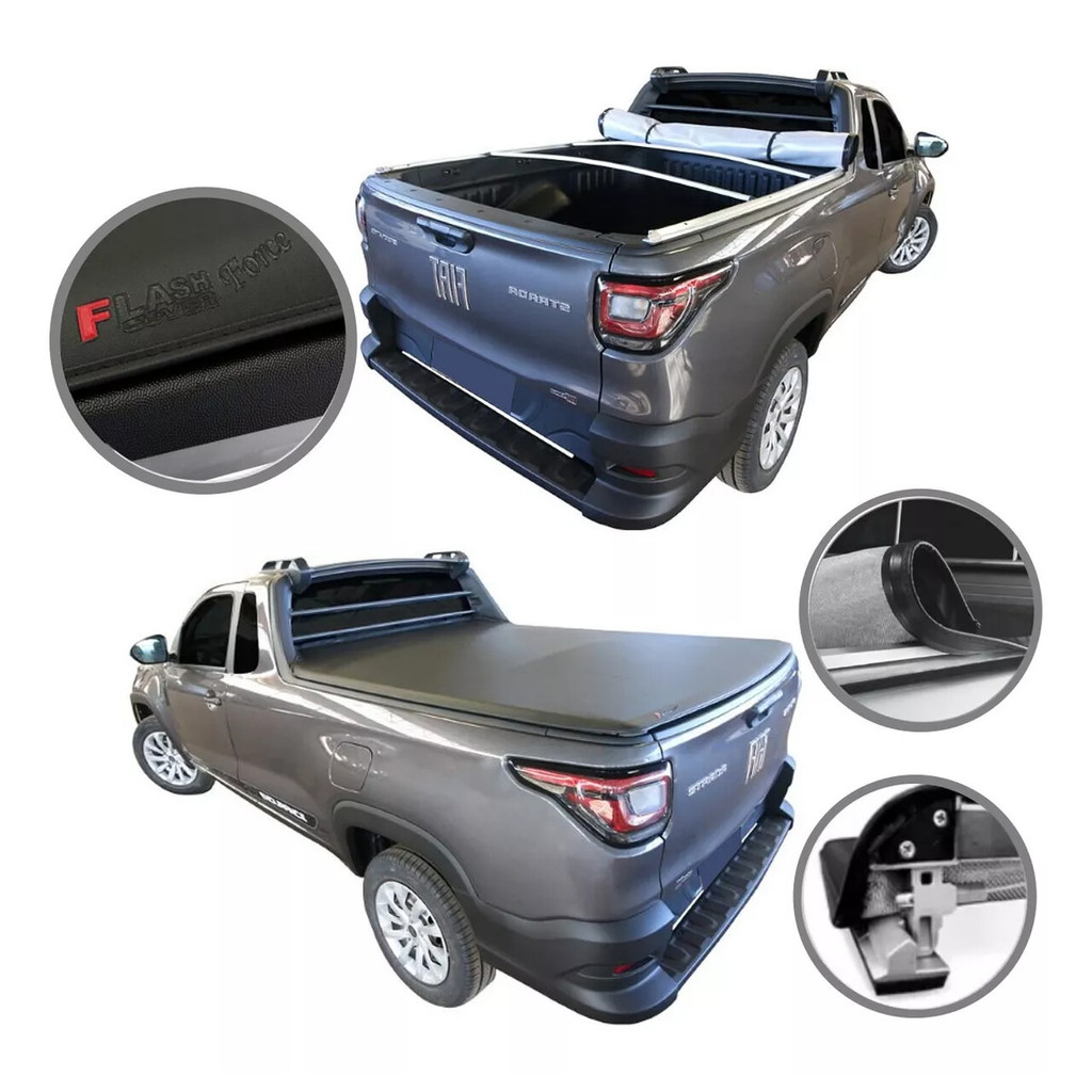 Capota Lona Marítima Fiat Strada 2020 2021 22 23 24 Endurance Freedom