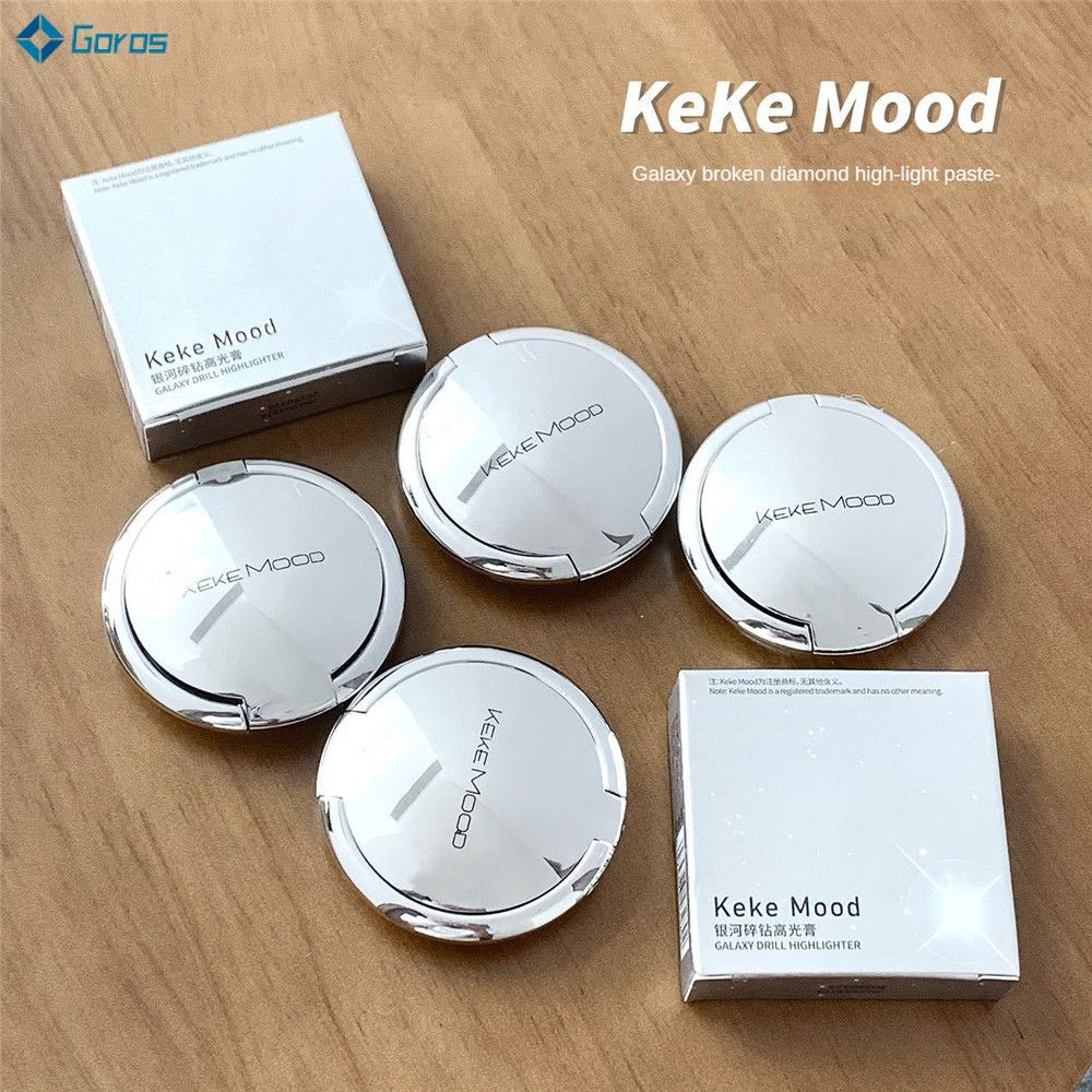 KEKE MOOD Iluminador Fácil de Transportar Beleza Segura Ilumina os Olhos Prático Iluminador Perolado Não Borra