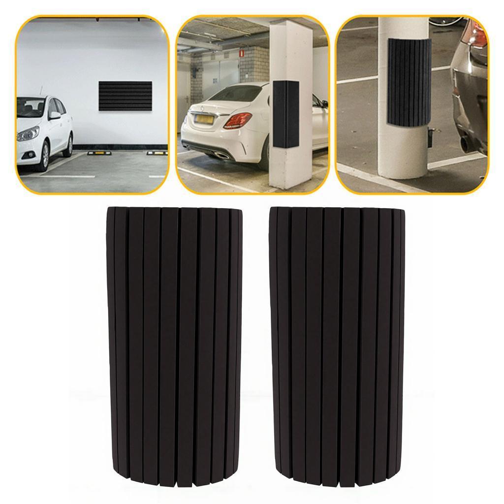 onebuycart Luocute 2 Peças Protetor De Parede De Garagem Anticolisão Absorvente De Choque Coluna De Espuma EVA Protetore