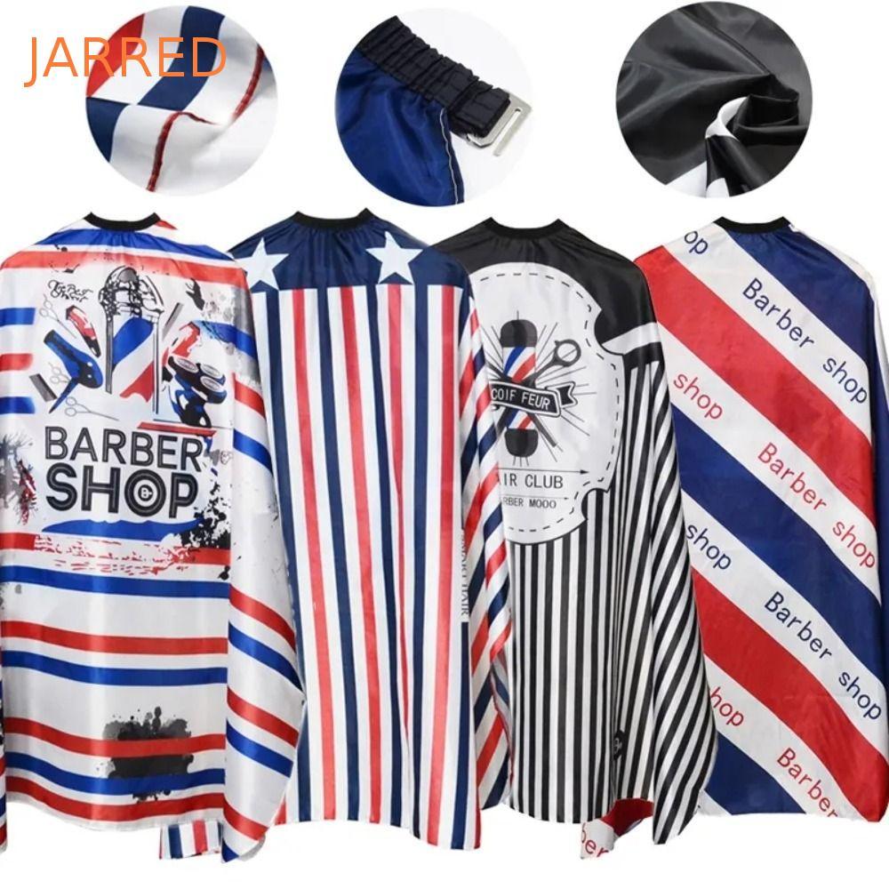 Vestido De Cabeleireiro JARRED , Capa De Corte De Cabelo Profissional À Prova D'água , Aventais Retrô De Barbeiro De Sal