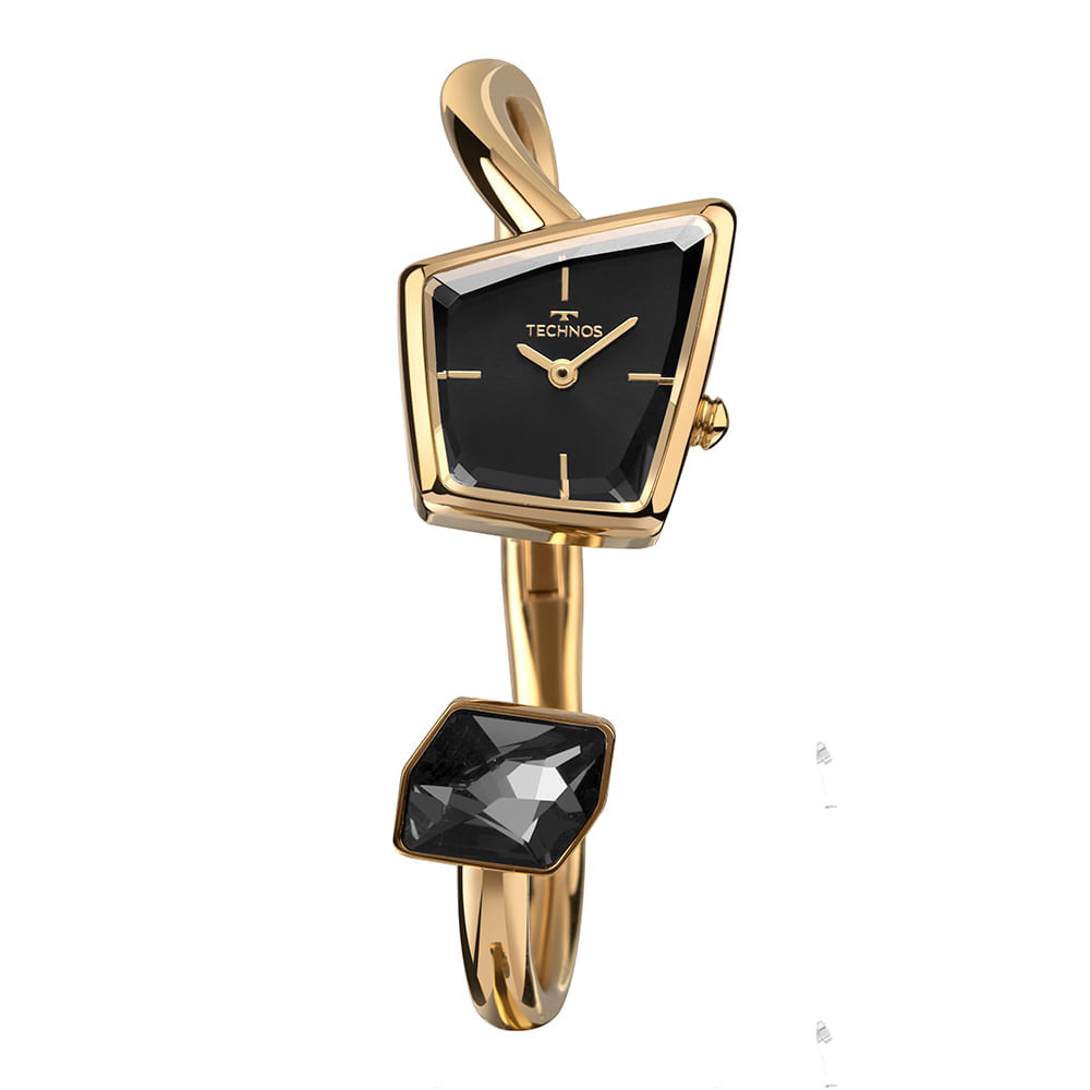 Relógio Technos Feminino Crystal Dourado - VX10AA/1P