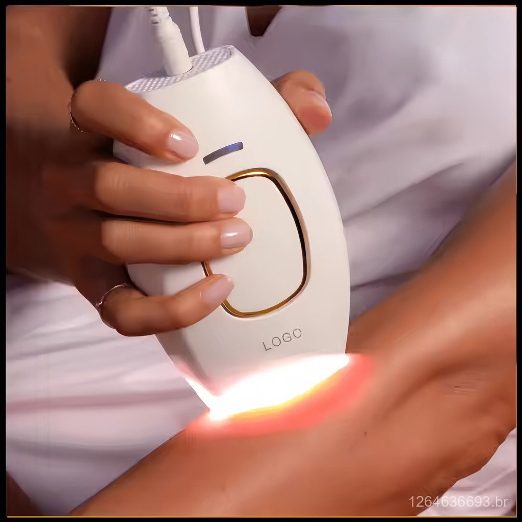 Depilador a Laser IPL para Rosto, Corpo e Área do Biquíni - Portátil (Estojo Pequeno) [Plugue Americano]