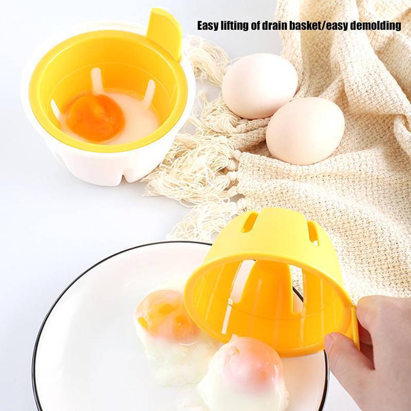 Panela De Ovos De Silicone Lunaris 1/2 Cavidade , Caçador Micro-Ondas Para Cozidos E Escalfados , Utensílios De Cozinha