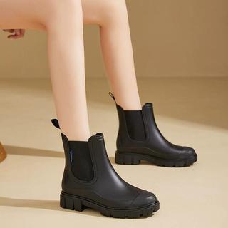 Botas de chuva botas de chuva curtas mulheres influenciador japonês moda exterior usar botas de chuva feminino adulto à 
