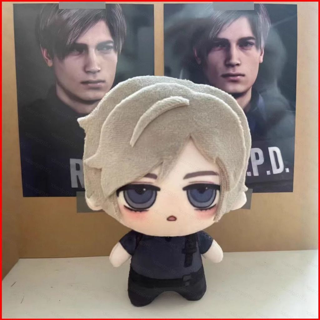 PF Resident Evil Leon·S·kennedy Ada Wong Plushie Game Merch Bonito Pelúcia Algodão Boneca Bolsa Charme