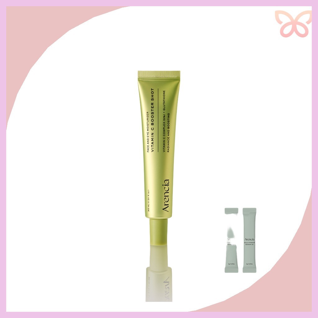 [arencia] Vitamina C Booster Shot , 30ml , 1 Unidade/Soro Coreano De/Radiance Boost/100 % Genuíno Da KBeauty Time