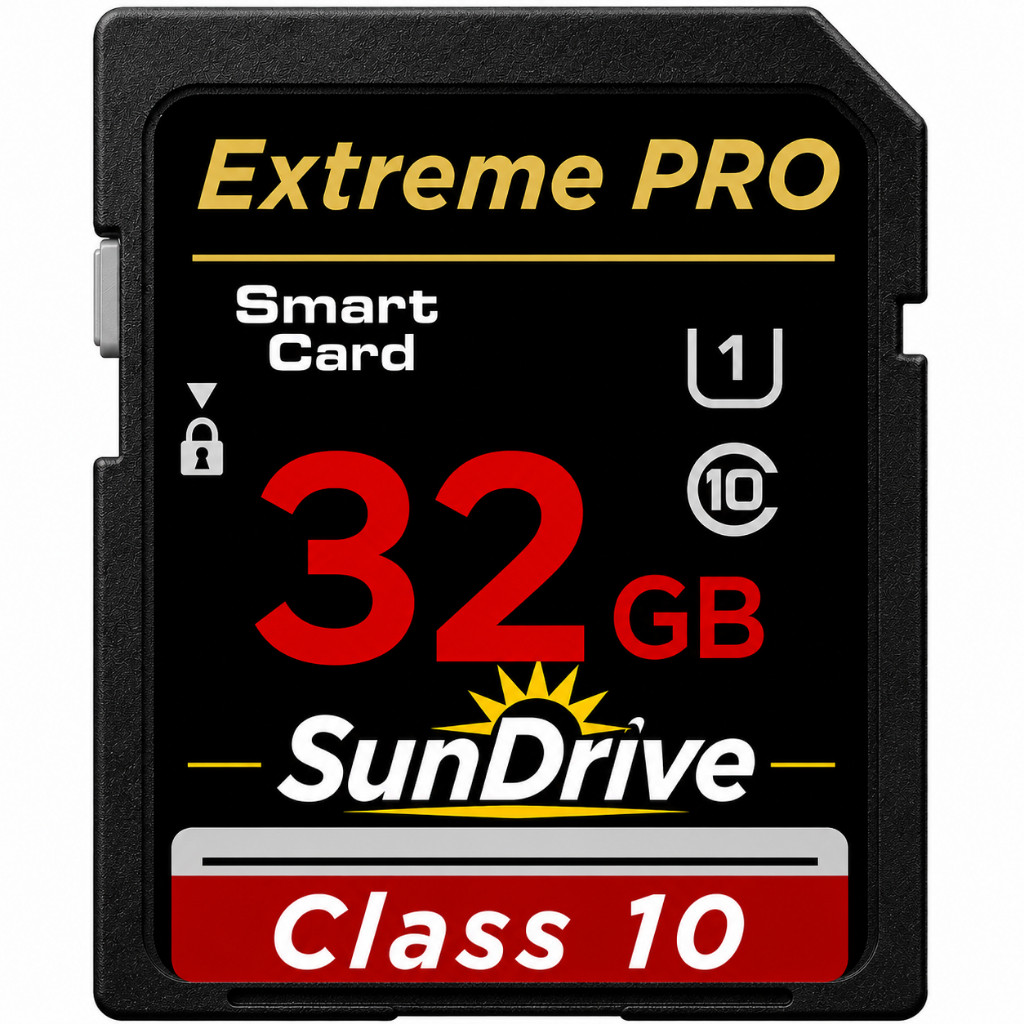 Cartão de Memória SD 32GB Classe 10 Original para Câmeras Digitais Filmadoras e Notebook