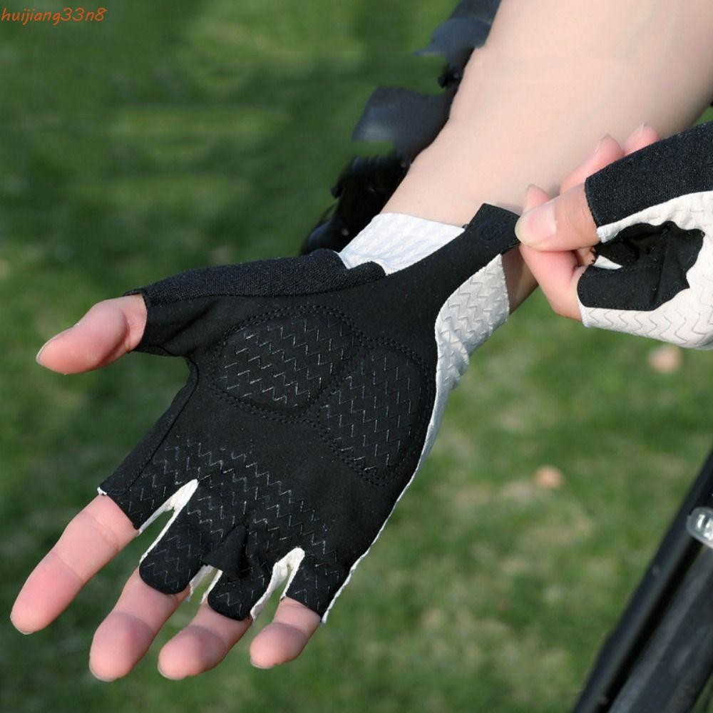 Luvas de Motocicleta Huijiang, Luvas de Corrida Masculinas Retro 9CRO Antiderrapantes e Resistentes ao Desgaste, Sem Ded