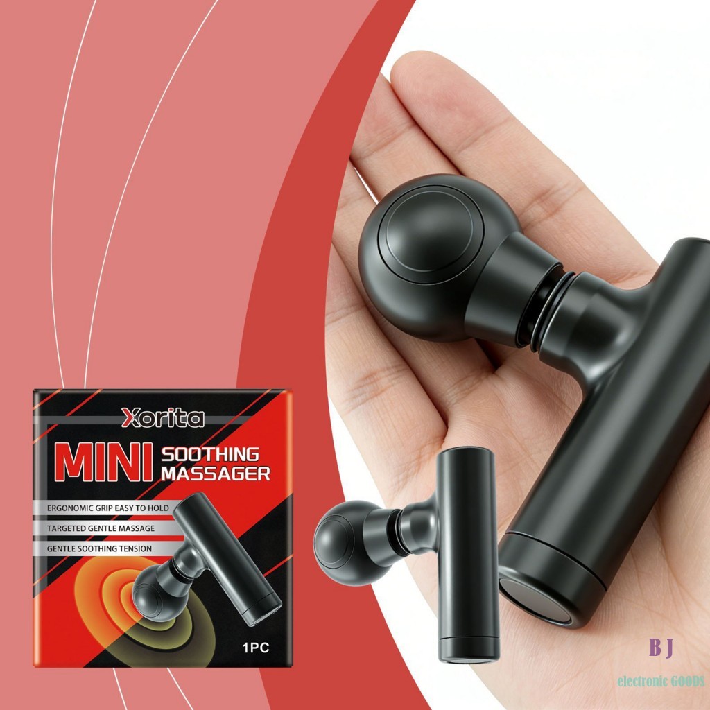 Mini Massageador Portátil Para Relaxamento Das Costas Do Ombro Pescoço Com Operação Silenciosa E Longa Duração Da Bateri