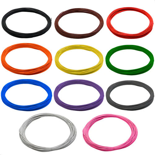 Cabo Flexível Tc Cobre 1,0mm² Rolo 25m Diversas Cores Automotivo