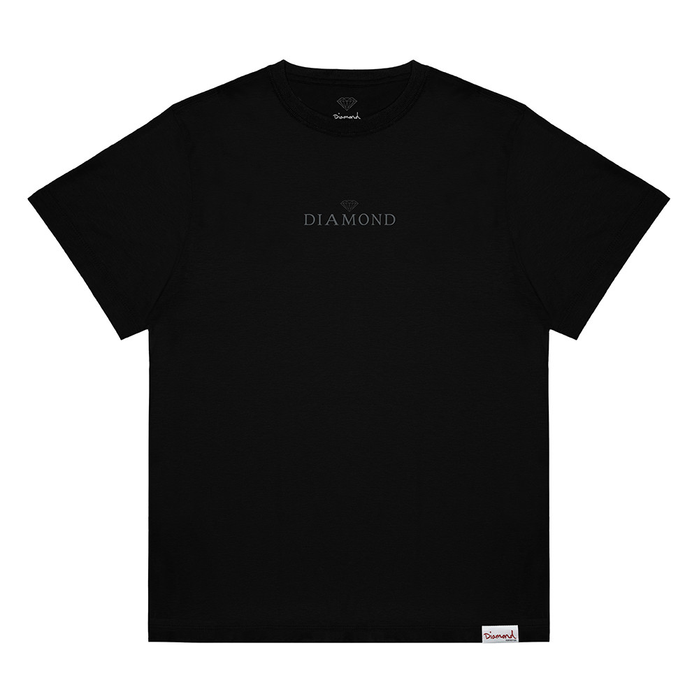 Camiseta Diamond Classic - Preto/Cinza