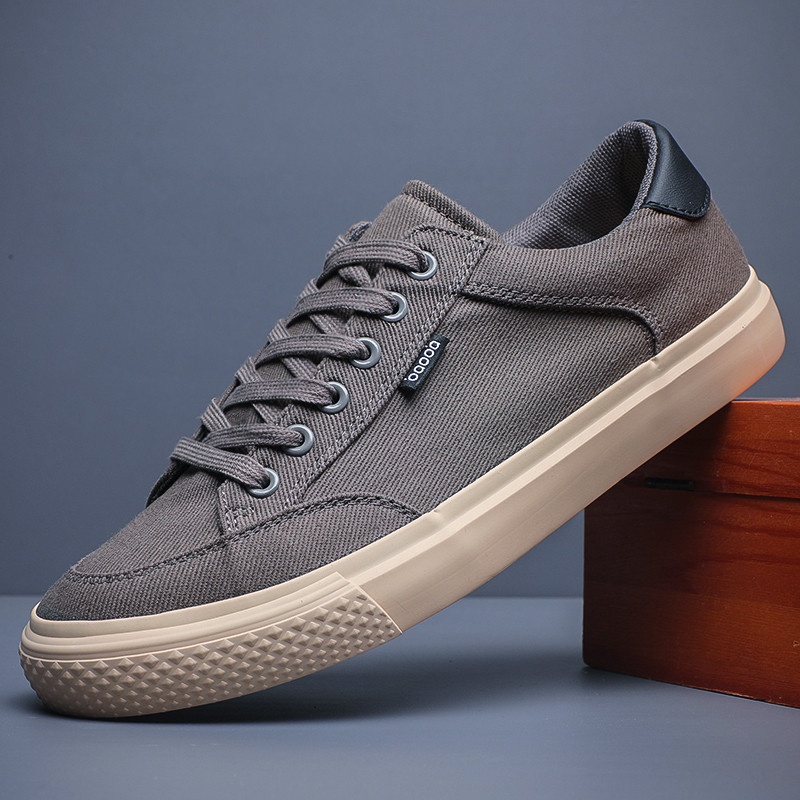 Baoda sapatos masculinos sapatos de lona 2026 novo estilo sapatos de pano casuais masculinos outono All-Match sapatos es