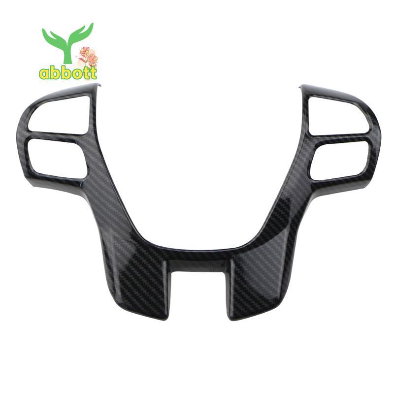 [Quick A] Capa De Volante De Fibra De Carbono Guarnição Quadro Decorador Adesivo Acessórios Do Carro Para Ranger Everest
