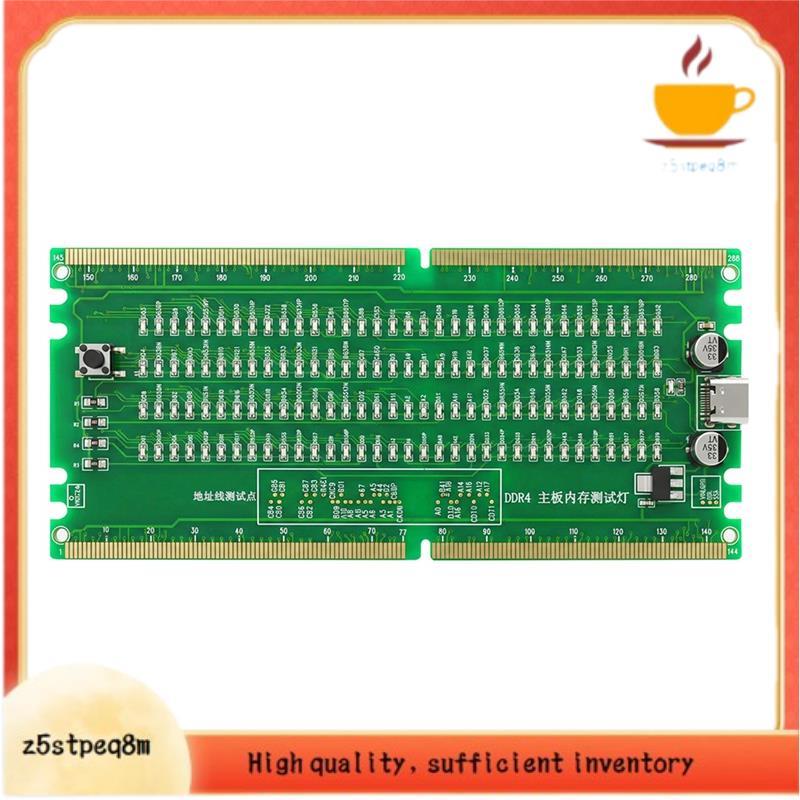 - TC04 DDR4 Memória Slot Tester Cartão De Teste Desktop LED Computador Reversível Alimentado Por USB