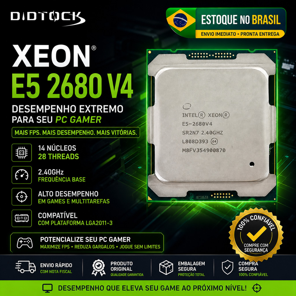 Processador Intel Xeon E5-2680 V4