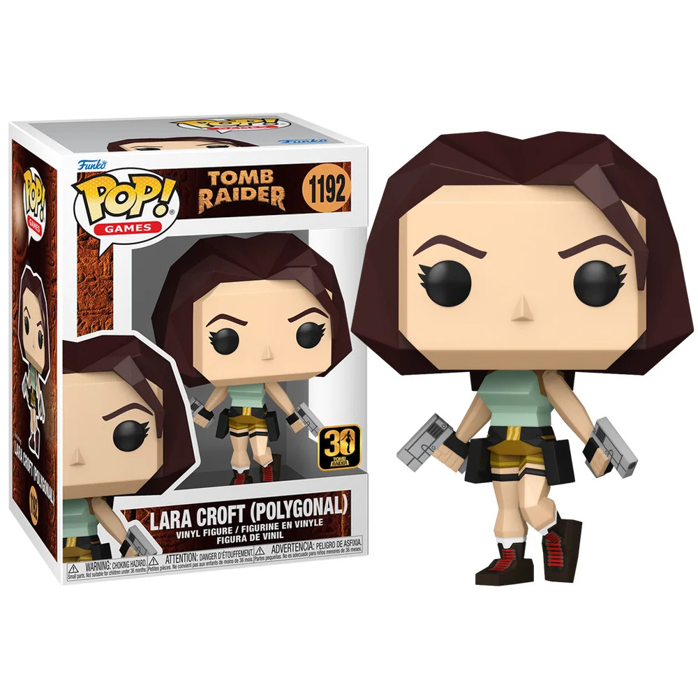 Funko Pop! Games Tomb Raider Lara Croft Polygonal 1192