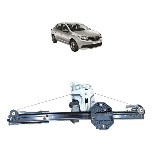 Máquina Vidro Dianteira Direita Renault Logan 2015 A 2019