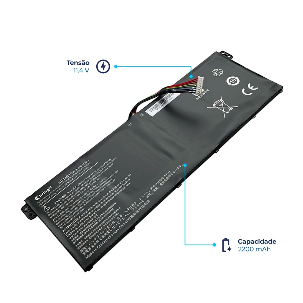 Bateria para Notebook Acer Aspire ES1-512 11.4V