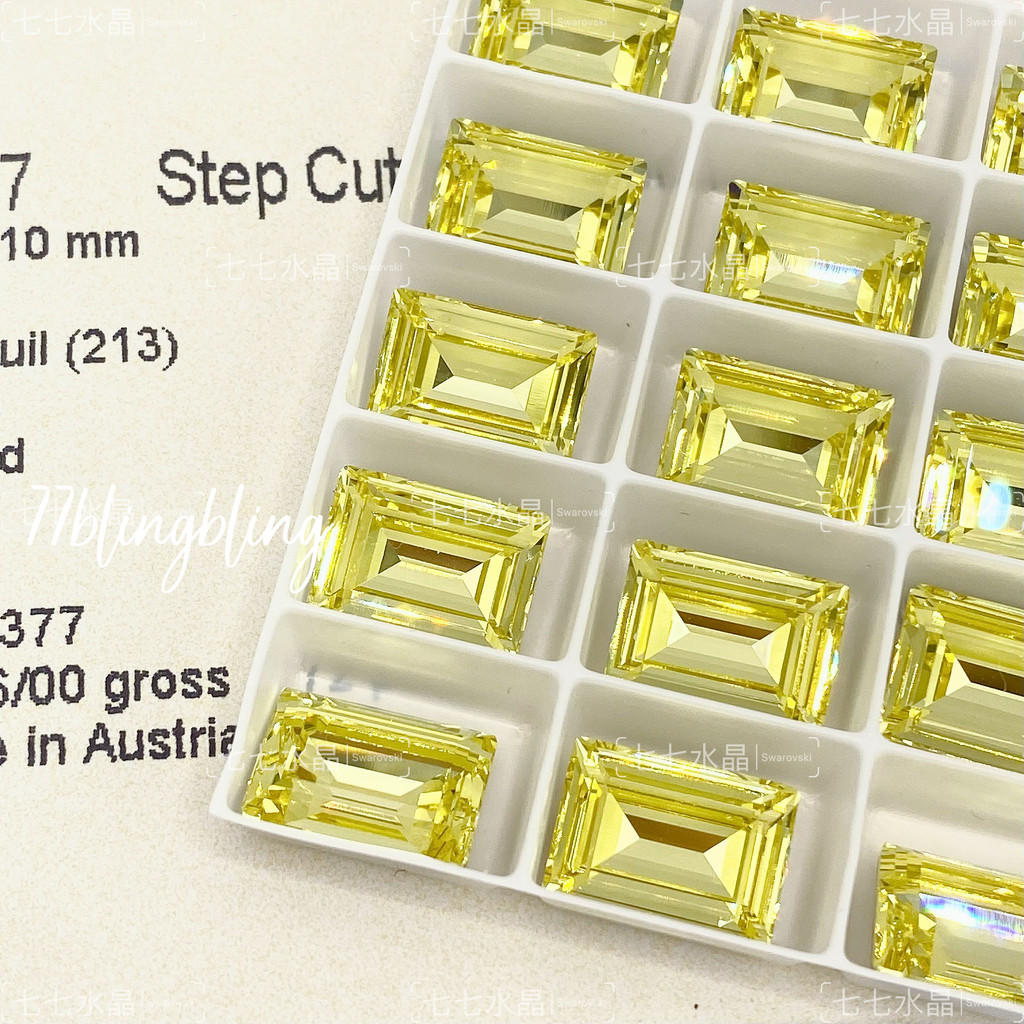Genuíno Shijia Cristal Huazi Manicure Diamante Grande Rock Sugar 213 Amarelo Claro Manicure Pilha Diamante
