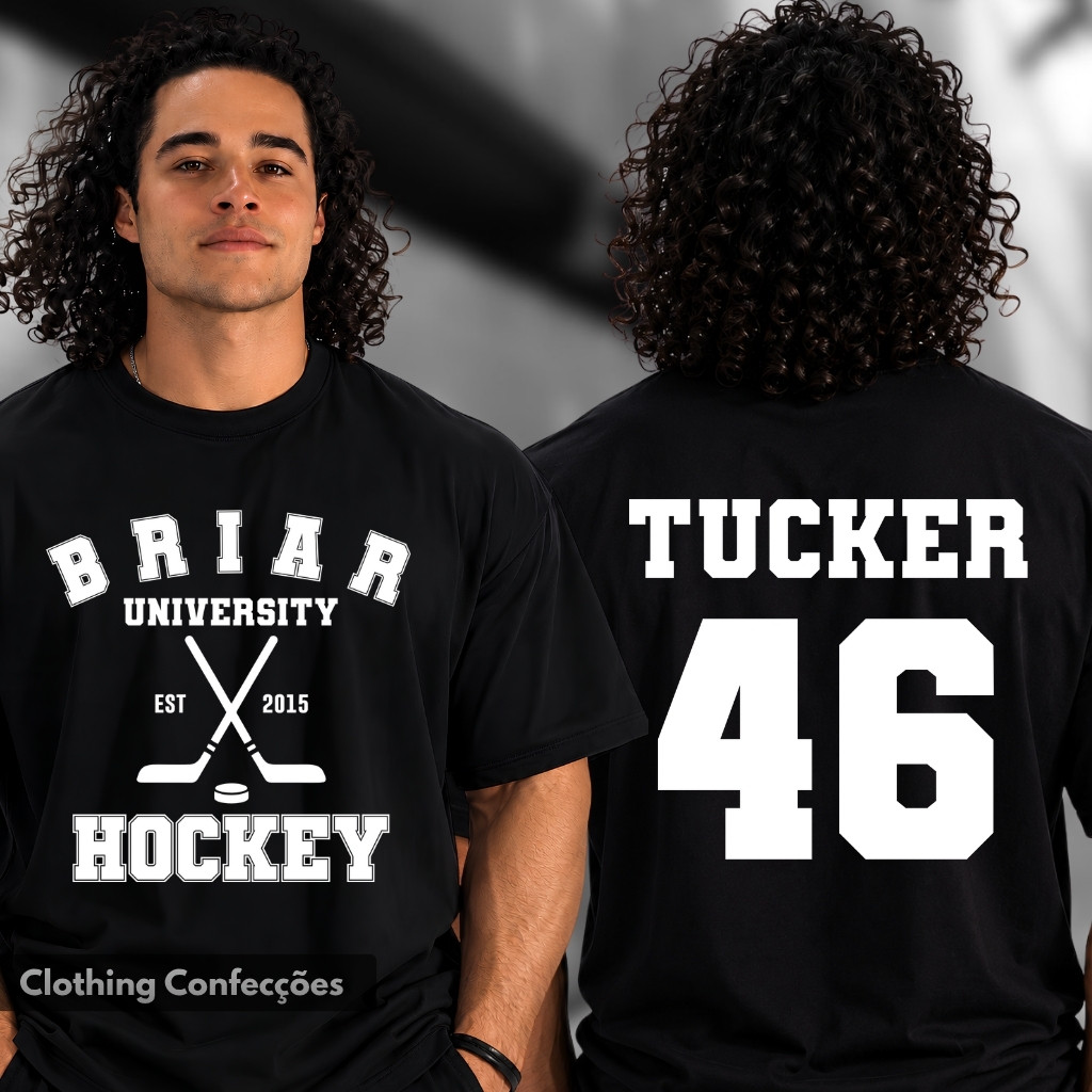 Camiseta Livro Romance Universitário Hockey Logan Grace Dean Allie