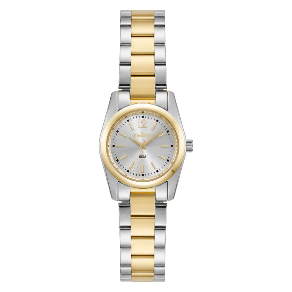 Relógio Condor Feminino Mini Bicolor - CO2035NYE/4K