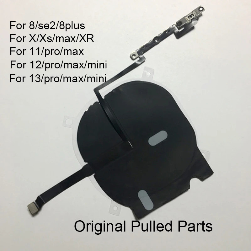 Cabo Flexível de Substituição para Antena NFC e Carregamento Sem Fio OEM Usado para iPhone X XS XR 8 8Plus SE2 11 12 13