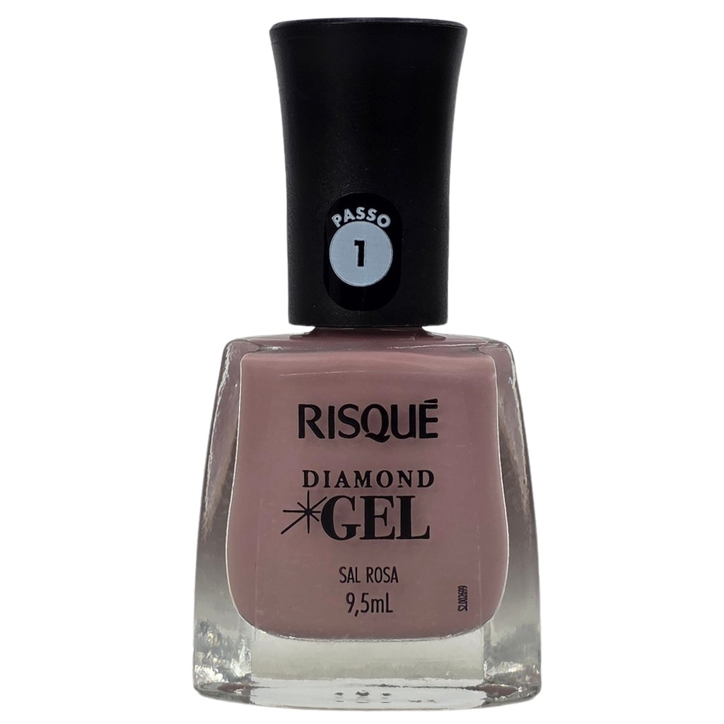 Esmalte Sal Rosa Diamond Gel Risque 9,5ml