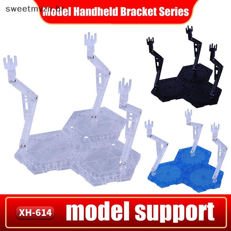 sweetmvzn 1 Conjunto De Figura De Ação Ra 1/144 Escala Hobby Base Suporte Modelo Display Titular Para Hg RG MG Acessório