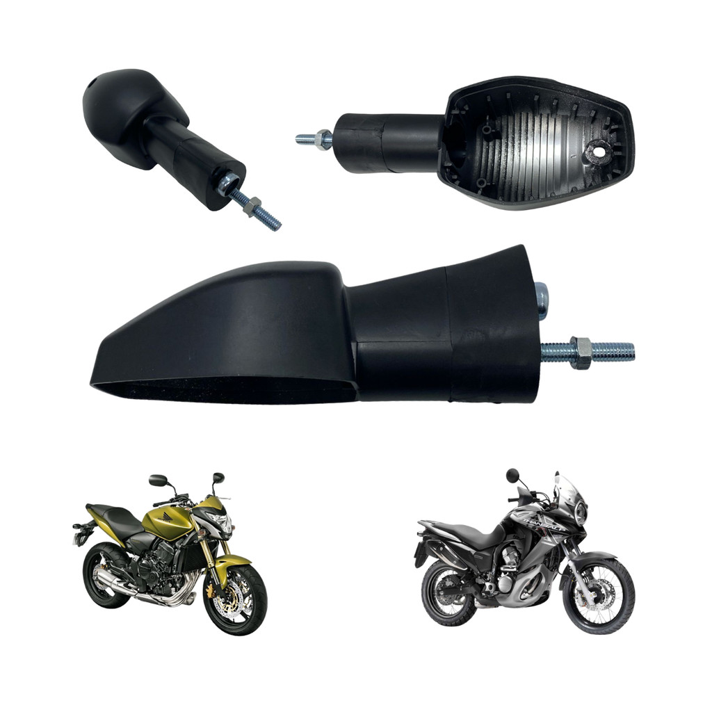 Capa Plastico Preta de Pisca Seta Hornet600 Transalp Com Coxim Parafuso Grande