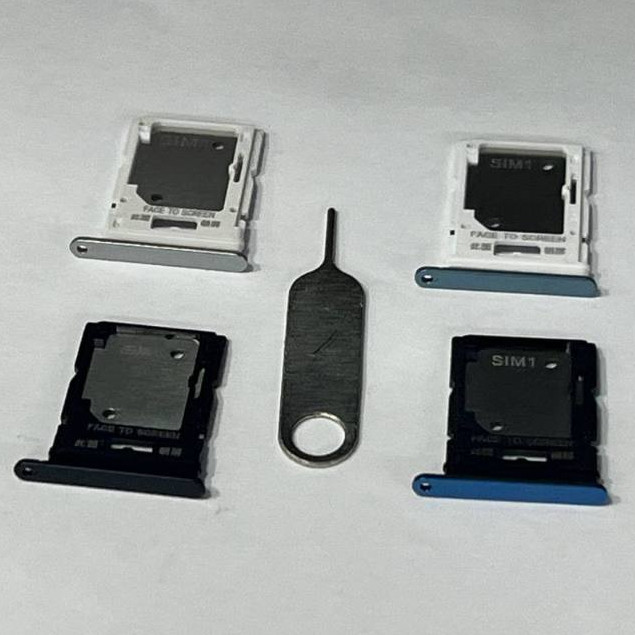 Gaveta Porta Chip Bandeja Sim Card Slot + Chave ejetora Compativel POCO X4 PRO 5G