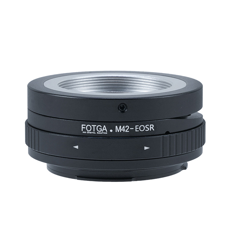Anel Adaptador XT-XINTE M42-EOSR Para Câmera De Lente De Parafuso M42 Canon EOS R Montagem Espelholes De Mudança De 360