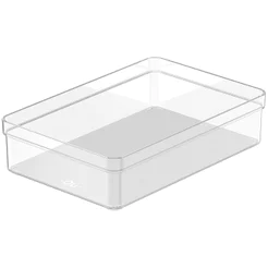 Organizador Gaveta Clear 22,5x15 Natural - Ou
