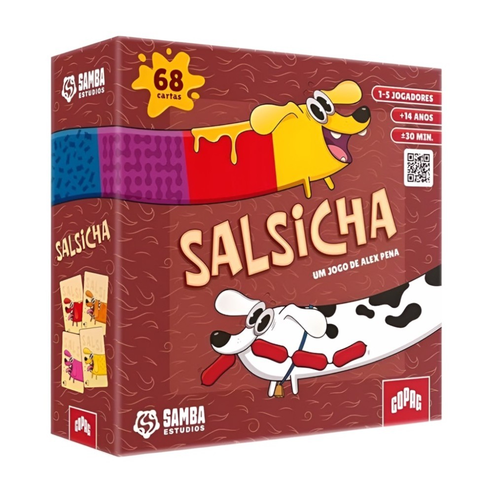 Jogo De Cartas Salsicha 68 Cartas, Jogos Desafiadores Copag