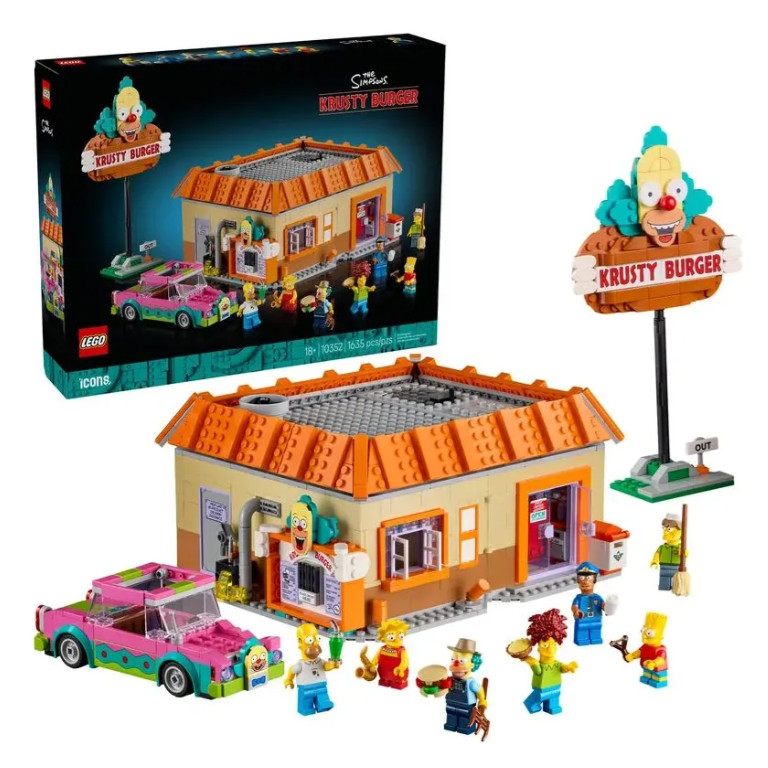 Lego icons The Simpsons Krusty Burger - 10352