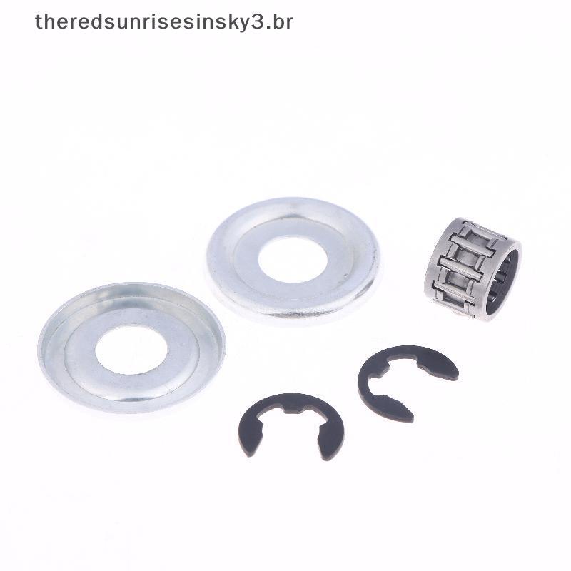 TSBR 1/3 Conjunto De Arruela De Embreagem De Substituição De Rolamento De Agulha E-Clip Para STIHL MS180 MS250 MS170 MS2