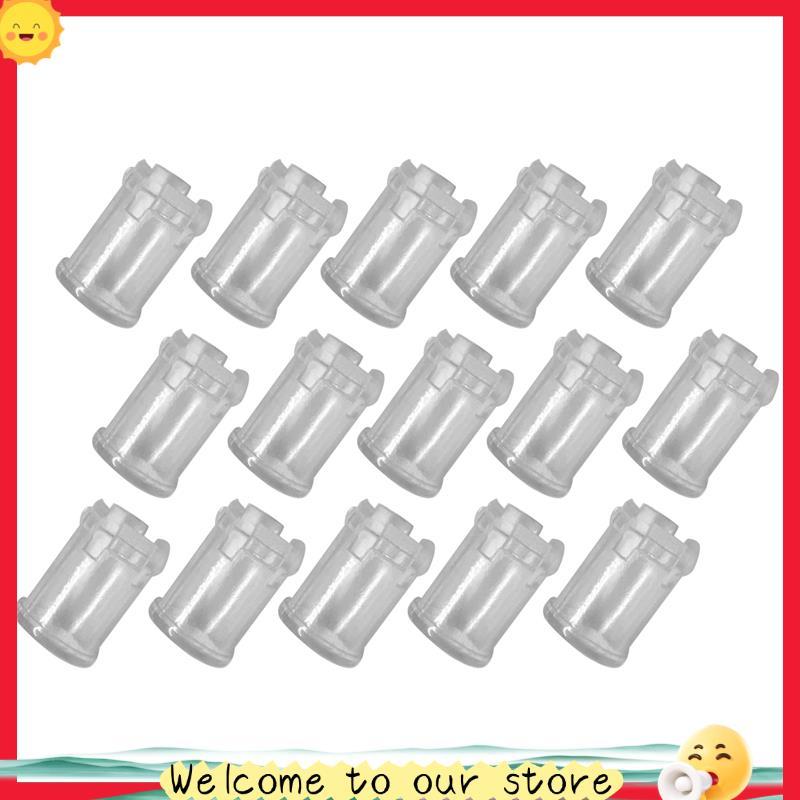 Prosperityussassoon1100pcs 5mm Led Diodo Emissor De Luz Abajur Guia Coluna Tampa Capa Protetora Lâmpada Transparente